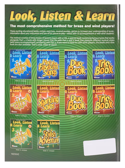 MS Look, Listen & Learn 3 - Trumpet/Cornet - Škola hry na trubku