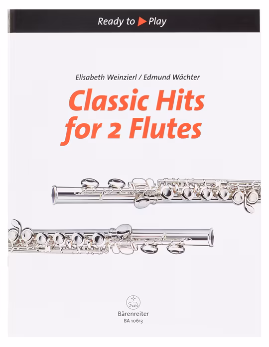 MS Classic Hits for 2 Flutes - Škola hry na příčnou flétnu