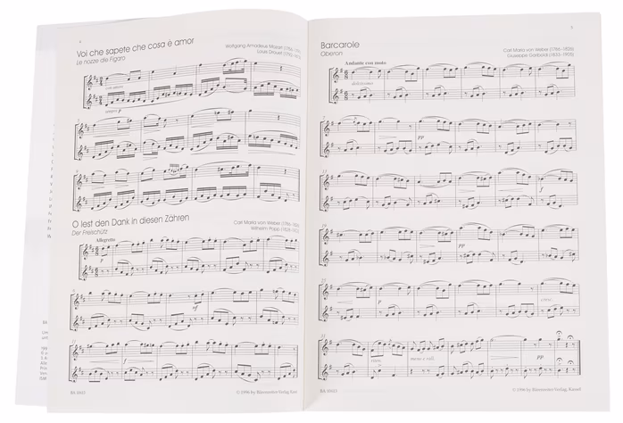 MS Classic Hits for 2 Flutes - Škola hry na příčnou flétnu