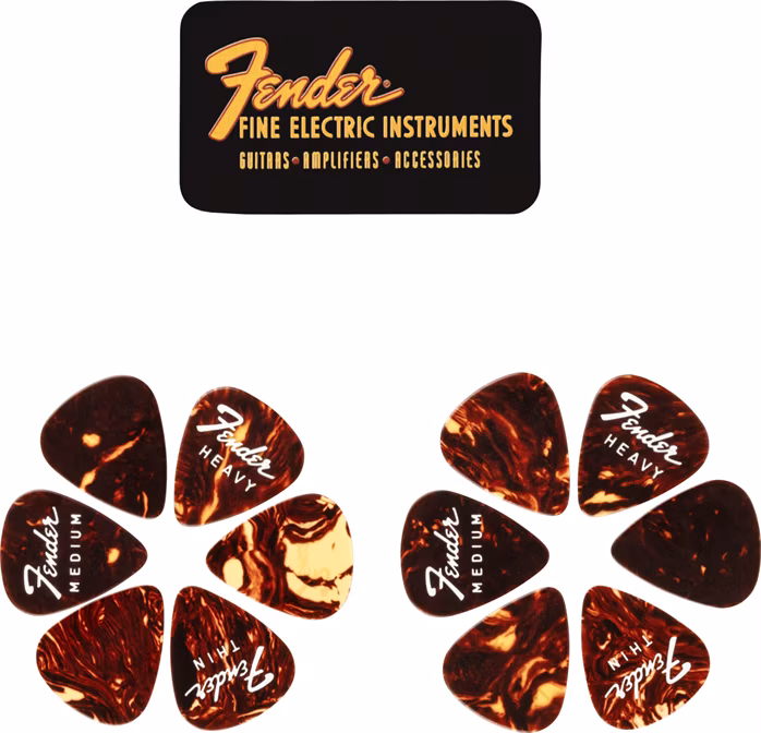 Fender Fine Electric Pick Tin - Signature trsátka