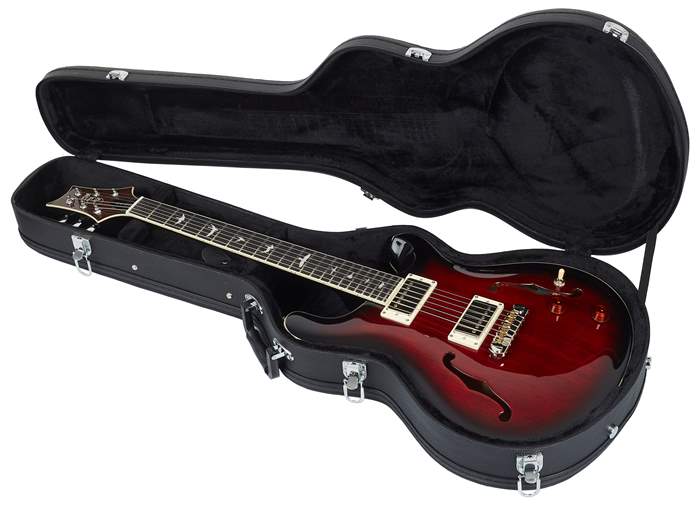 PRS SE Hollowbody Standard Fire Red Burst - Semiakustická kytara