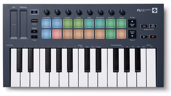Novation FLkey Mini (použité) - USB/MIDI keyboard