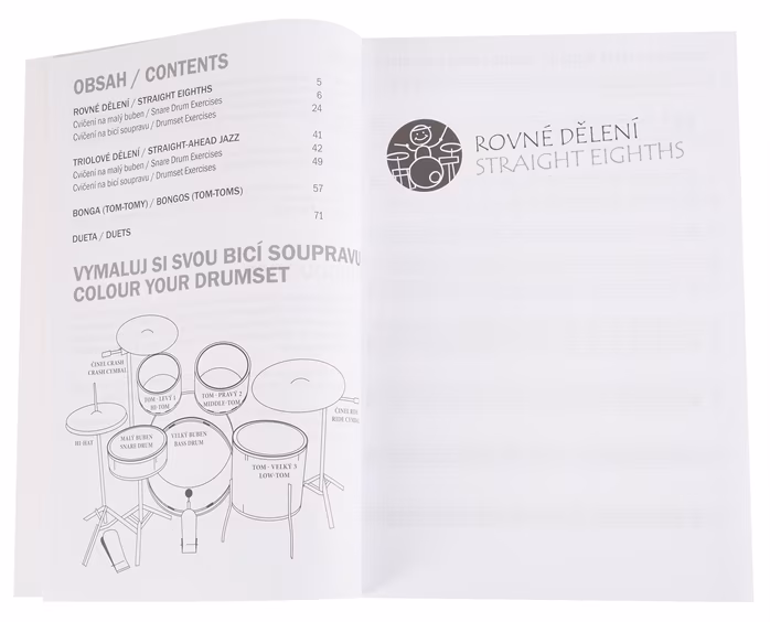 KN Začínáme na bicí - Škola hry na bicí