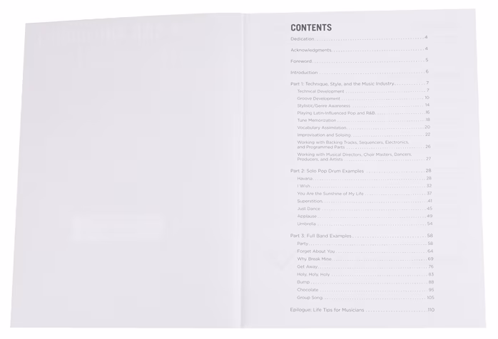 MS Pop, R&B and Gospel Drumming - Škola hry na bicí