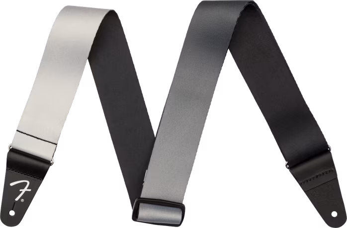Fender Ombré Strap Silver Smoke - Kytarový popruh