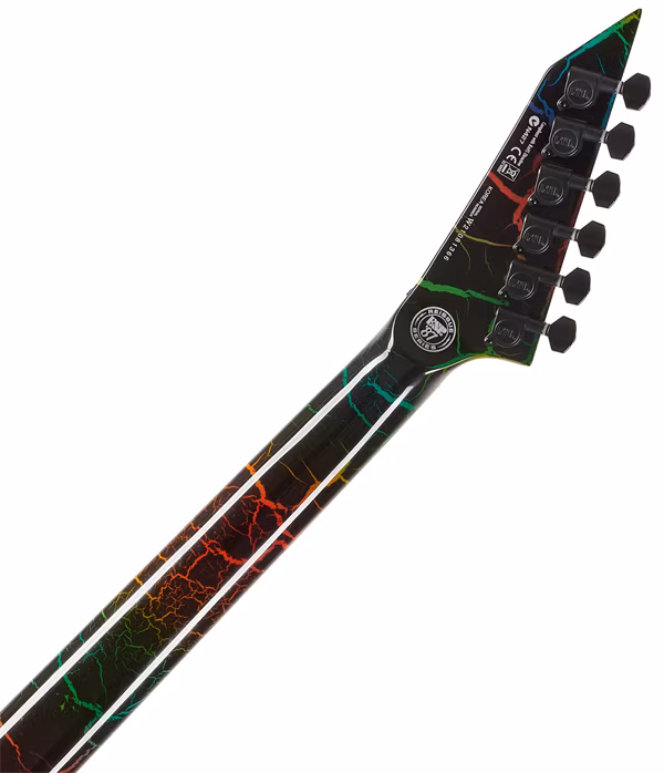 ESP LTD Eclipse 87 Rainbow Crackle - Elektrická kytara