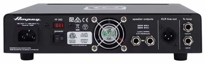 Ampeg PF-350 - Baskytarový tranzistorový zesilovač