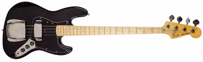 Fender 1980 Jazz Bass Black All Original - Elektrická baskytara