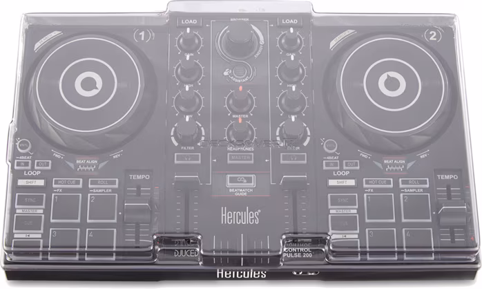 Decksaver LE Hercules DJ Control Inpulse 200 Cover (LIGHT EDITION)  - Kryt