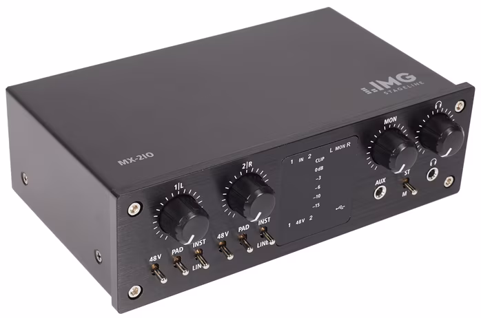IMG Stageline MX-2IO - USB zvuková karta