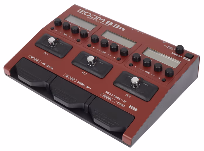 Zoom B3n - Baskytarový multiefekt