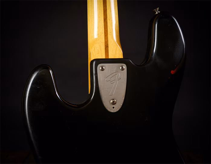 Fender 1981 Jazz Bass Black - Elektrická baskytara