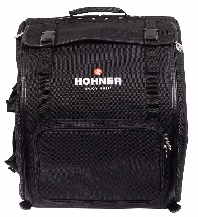 Hohner Bravo II 48 red (rozbalené) - Klávesový akordeon