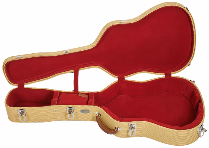Martin 500 Series Case D (14-fret) Tweed/Scarlet - Kufr pro akustickou kytaru
