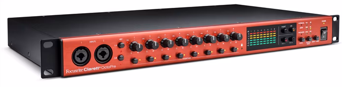 Focusrite Clarett Octopre+ - Mikrofonní předzesilovač