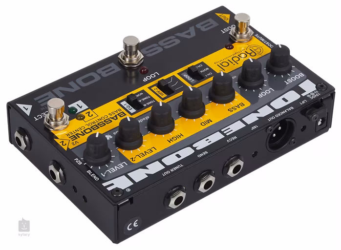 Radial Engineering Bassbone V2 - Baskytarový předzesilovač a DI Box