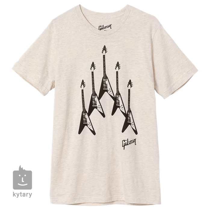Gibson Flying V 'Formation' Tee L - Tričko