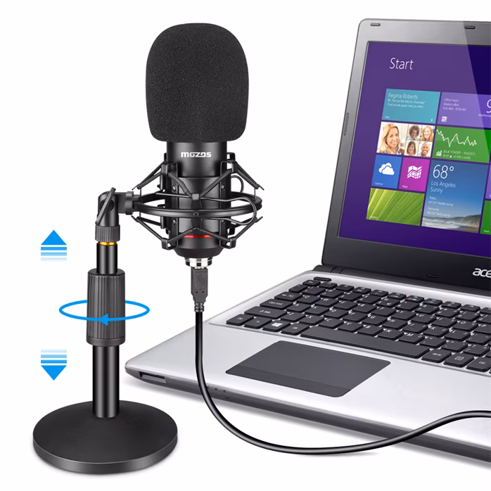 Mozos MKIT-900PRO - USB kondenzátorový mikrofon