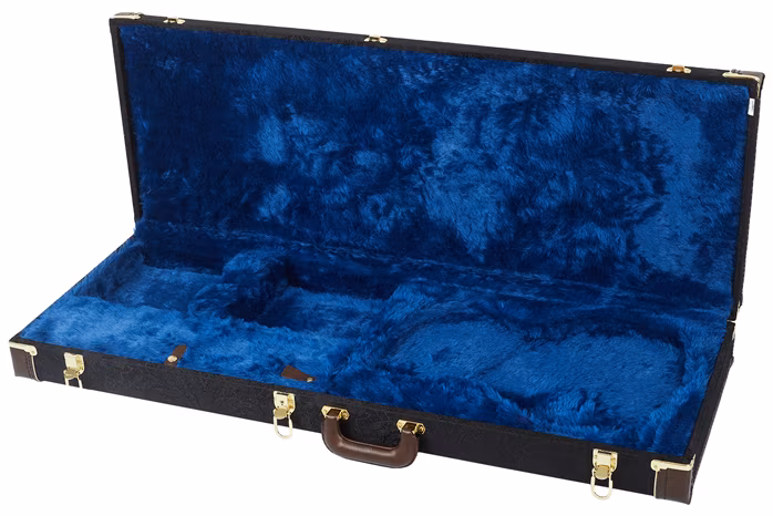 PRS Multi-Fit Hard Case, Black Paisley, Blue Interior - Kufr pro elektrickou kytaru