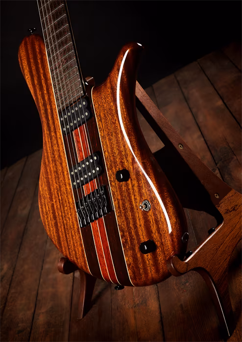 Mázl Custom 7 Neck Thru - Elektrická sedmistrunná kytara