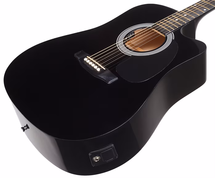 Fender Squier SA-105CE BK - Elektroakustická kytara