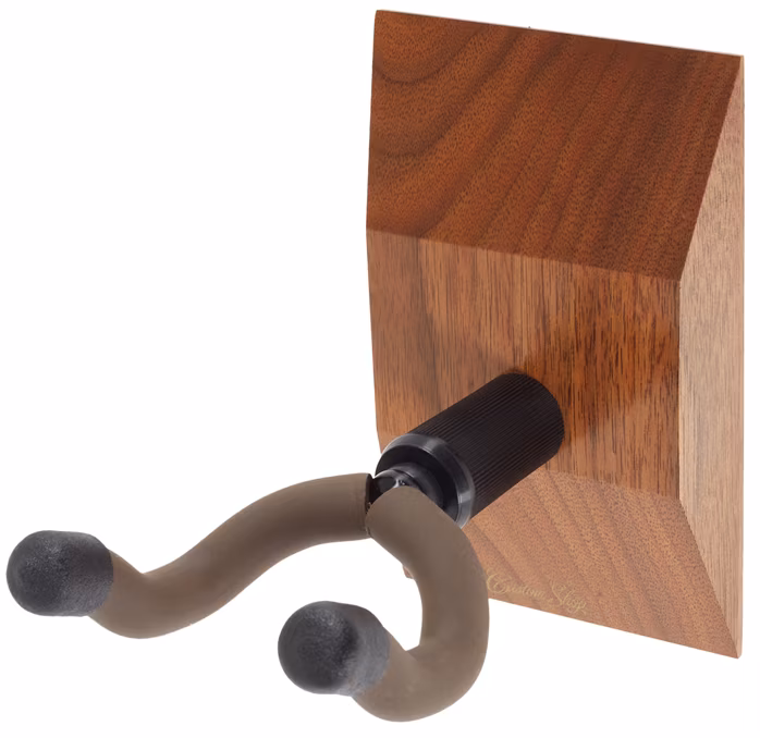 String-Swing Custom Shop Wall Mount Guitar Keeper Black Walnut - Kytarový věšák