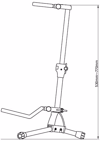 Ibanez 839 Guitar Stand by TAMA - Stojan na kytaru