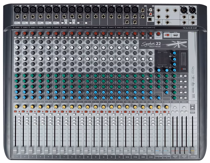 Soundcraft Signature 22 MTK - Analogový mixážní pult