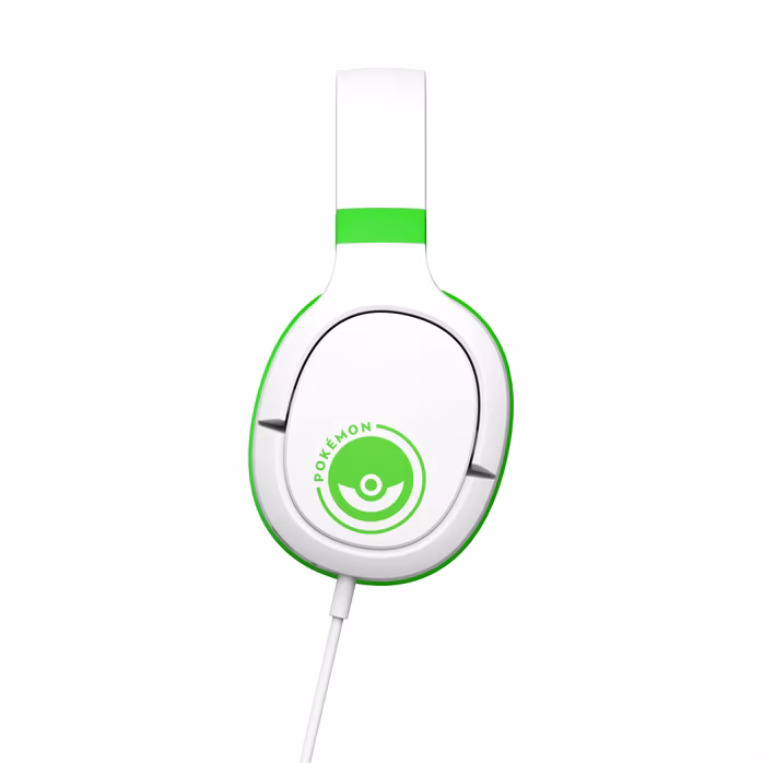 OTL Pokémon Poké ball White and Green PRO G1 Gaming Headphones - Sluchátka
