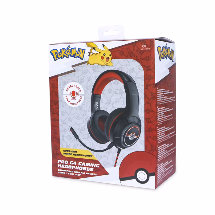 OTL Pokémon Poké ball PRO G4 Gaming Headphones - Sluchátka