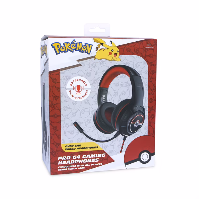 OTL Pokémon Poké ball PRO G4 Gaming Headphones - Sluchátka