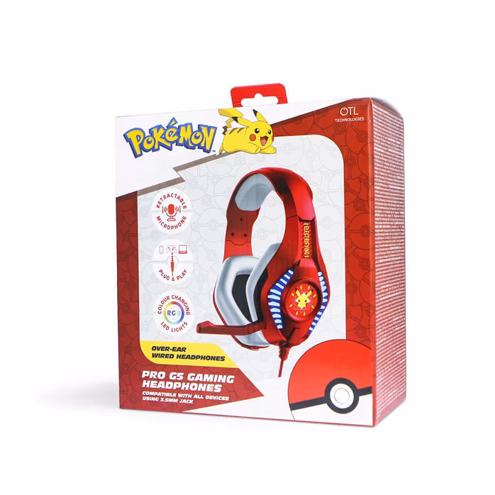 OTL PRO G5 Pokémon Electrifying Gaming Headphones - Sluchátka
