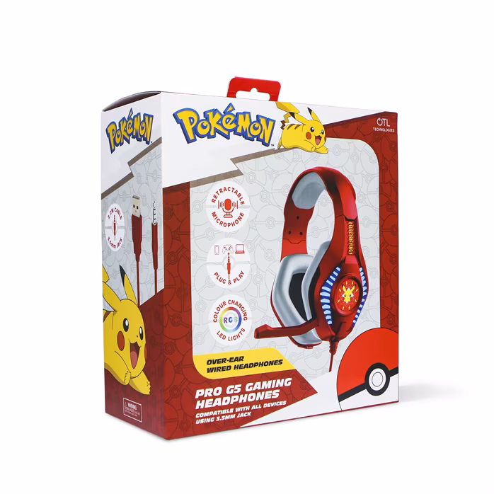 OTL PRO G5 Pokémon Electrifying Gaming Headphones - Sluchátka