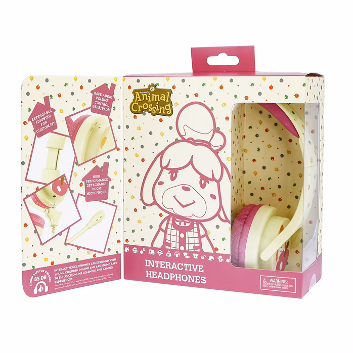 OTL Animal Crossing Isabelle Kids Interactive - Sluchátka