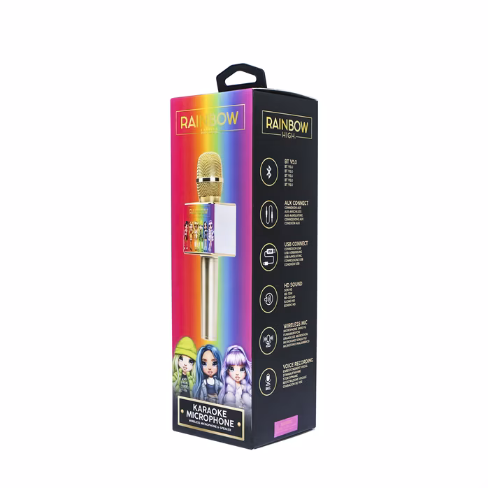 OTL Rainbow High Karaoke microphone with Bluetooth speaker - Kondenzátorový mikrofon