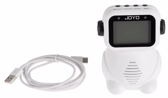 Joyo JM-93 Robot Metronome Ivory White - Metronom