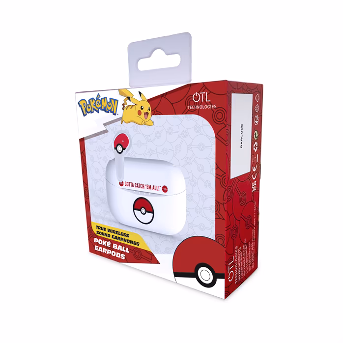 OTL Pokémon Pokeball TWS Earpods - Bezdrátová sluchátka