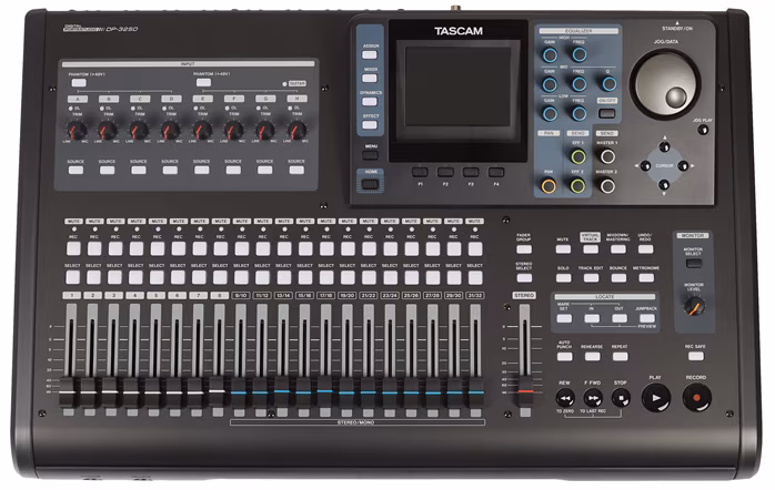 Tascam DP-32SD - Multistopý rekordér