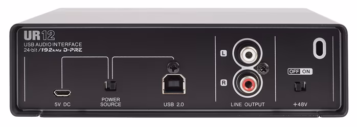 Steinberg UR12 Black - USB zvuková karta