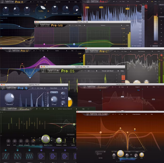 FabFilter FX Bundle - Software
