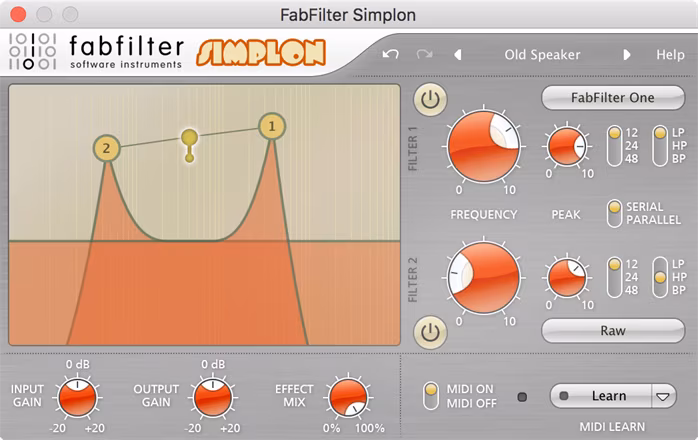 FabFilter Simplon - Software