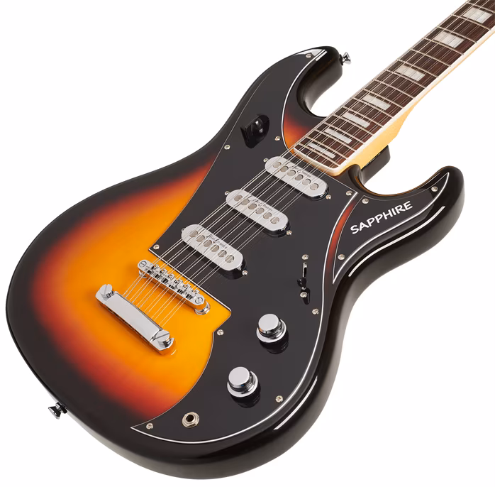 Rapier Saffire 12 Sunburst - Dvanáctistrunná elektrická kytara