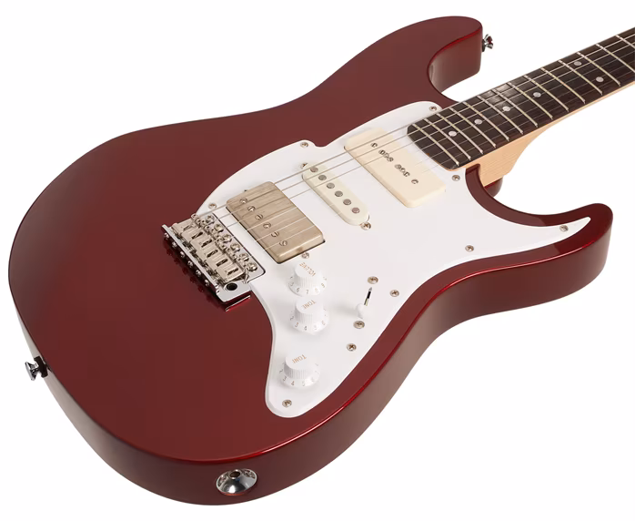 Fret King Black Label Corona Custom Guitar Candy Apple Red - Elektrická kytara