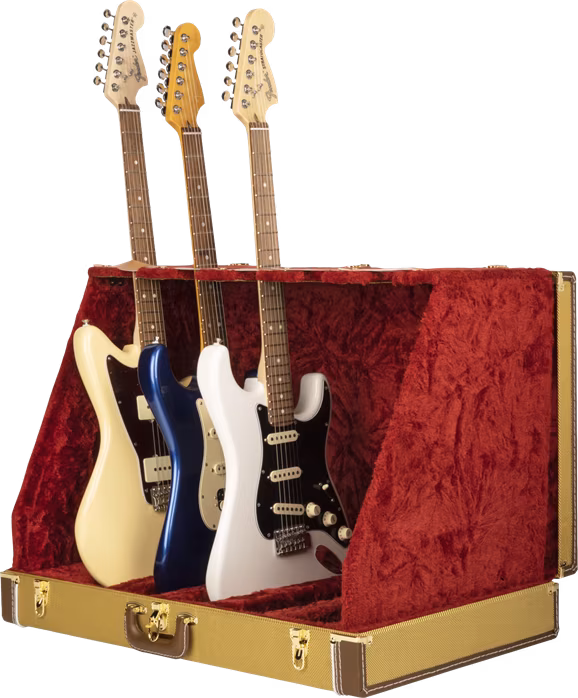 Fender Classic Series Case Stand Tweed 5 Guitar - Stojan pro více nástrojů