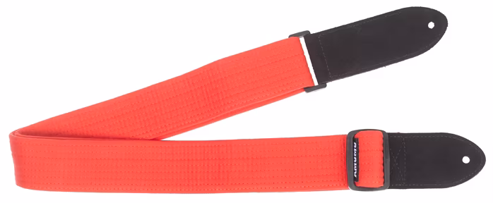Amumu Thick Cotton Strap Red - Kytarový popruh