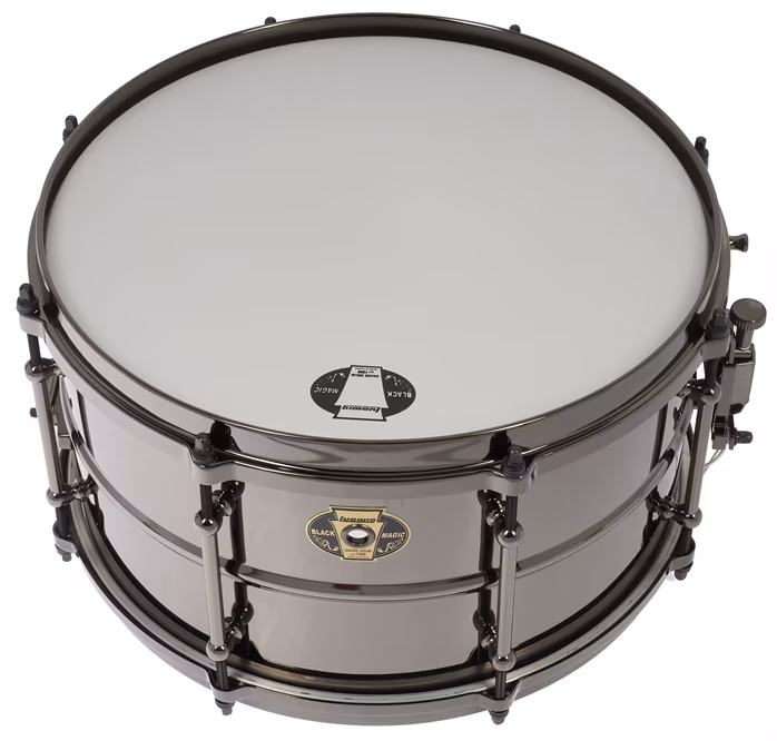 Ludwig 13" x 7" Black magic w Black Nickel HW LW0713DIR - Snare bubínek