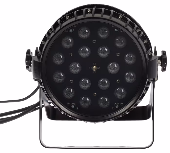 Flash LED PAR 64 18x10W RGBW 4in1 ZOOM IP65 - LED PAR reflektor