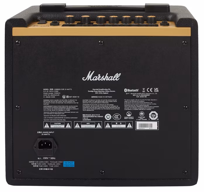 Marshall CODE 25 (rozbalené) - Kytarové modelingové kombo