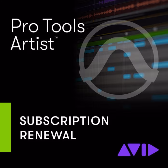 AVID Pro Tools Artist Annual Subscription Renewal - Software