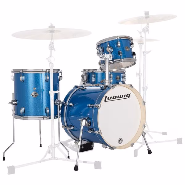 Ludwig Breakbeats Blue Sparkle - Bicí souprava